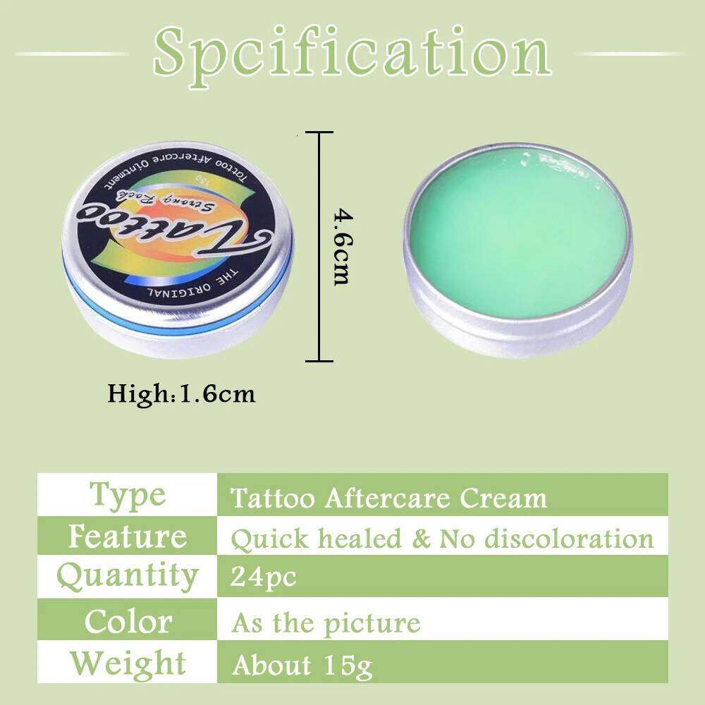 48/24/5/3Pcs Natural Care Healing Cream Tattooing Aftercare Lotion Balm Gel Tattoo Skin Repair Quick Recovery Ointment