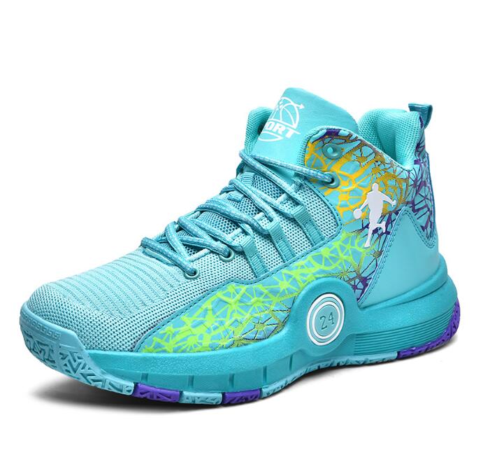 Oversized foreign trade basketball sneaker men's practical sports shoes teenagers' sports shoes running Z 6.2-3