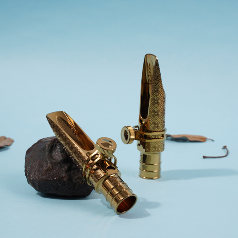 Sax metal flute head frosted tenor flute head tenor mouthpiece mouthpiece musical instrument accessories hot-sale