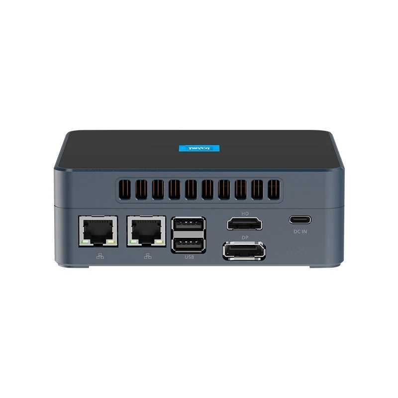 Inter N200 Mini PC Barebone Kit DDR5 RAM M.2 NVME Support HDMI 4K 60Hz Compact Computer for Theater/Office Windows 10 Pro Ready X250602