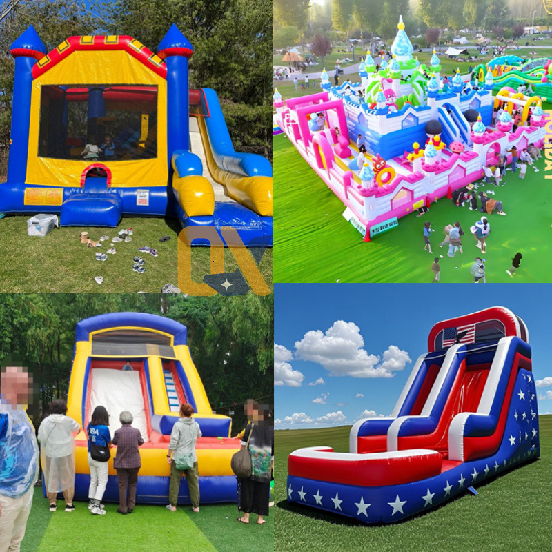 Slide with Pool Children's Bouncer Iatable Castle Playhouse