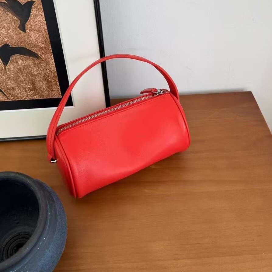 Soft Sheepskin Holder New Niche Handbag High Quality Pen Case Bag