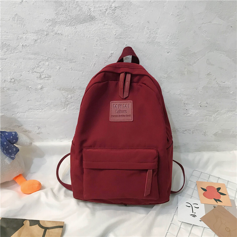 Free Shipping Nylon Backpack For Men Korean Style For Middle School Students Large Designer Bag Capacity Outdoor Backpack Outdoors For High School Stu