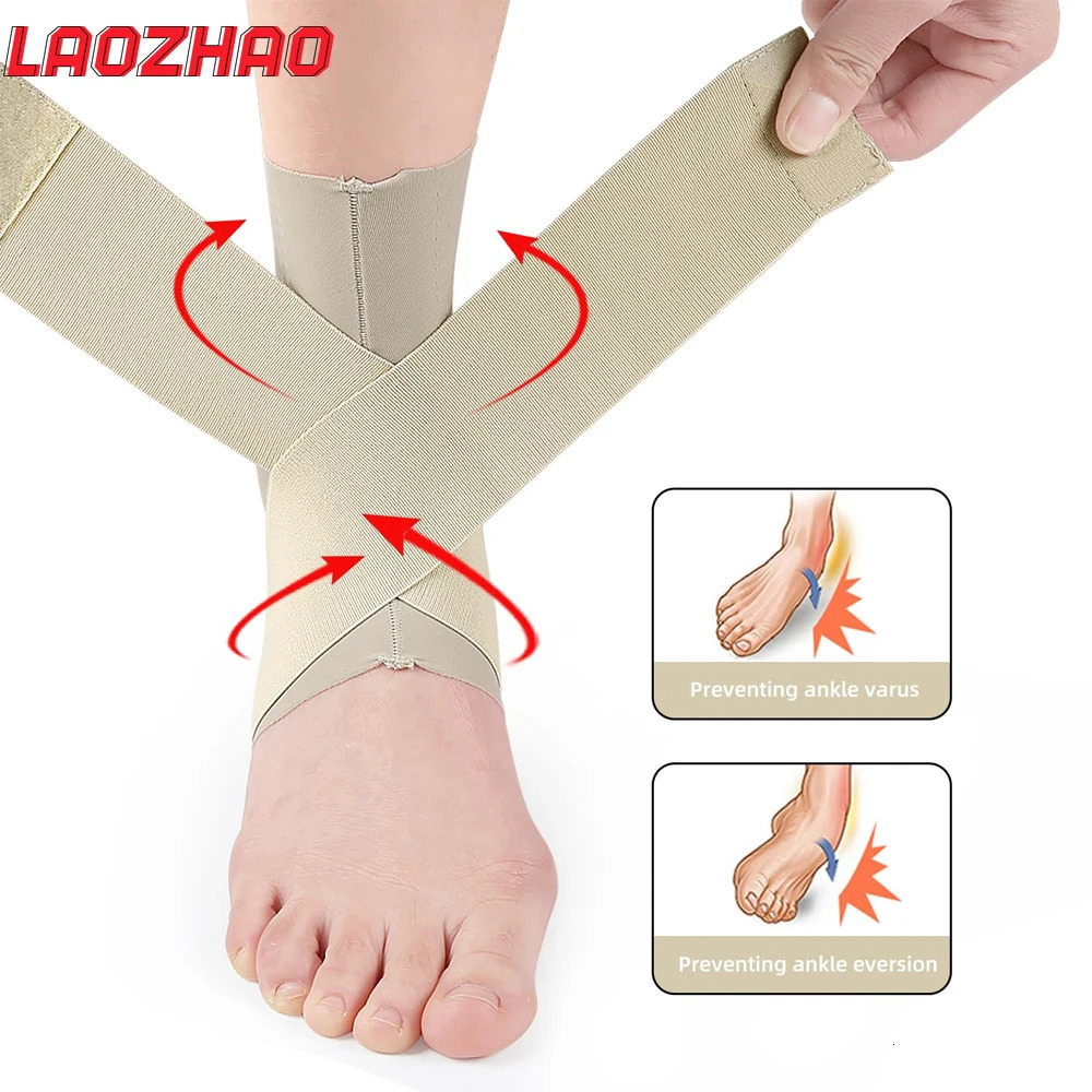 1PCS Ankle BraceAdjustable Breathable Compression Support for Men WomenSprained AnklesAnkle Wrap Stabilizing Ligaments 250530