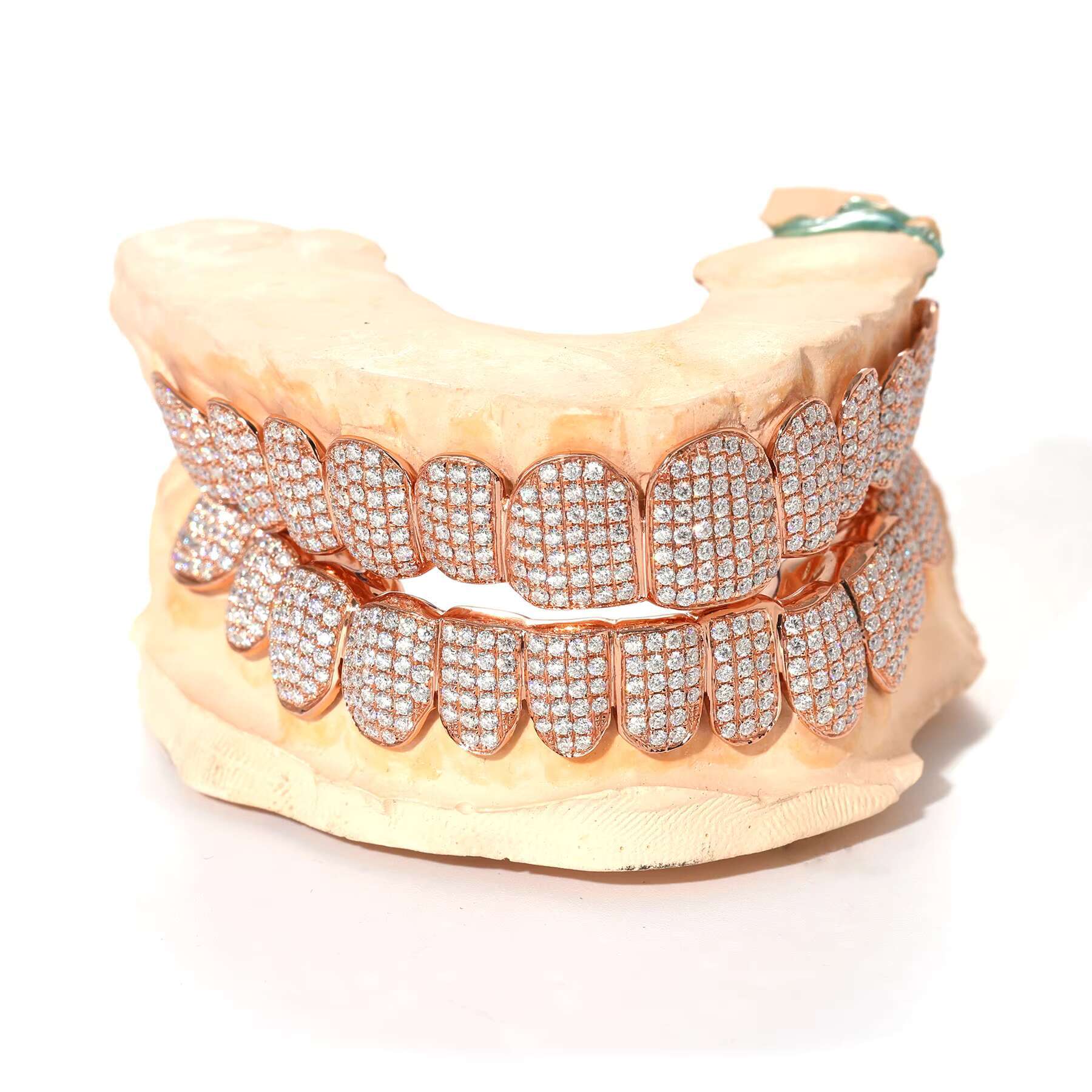 High Quality Custom Individuation Grillz Teeth 925 Silver VVS D Moissanite Diamond Tooth Sharp Cool Braces Iced Out Jewelry