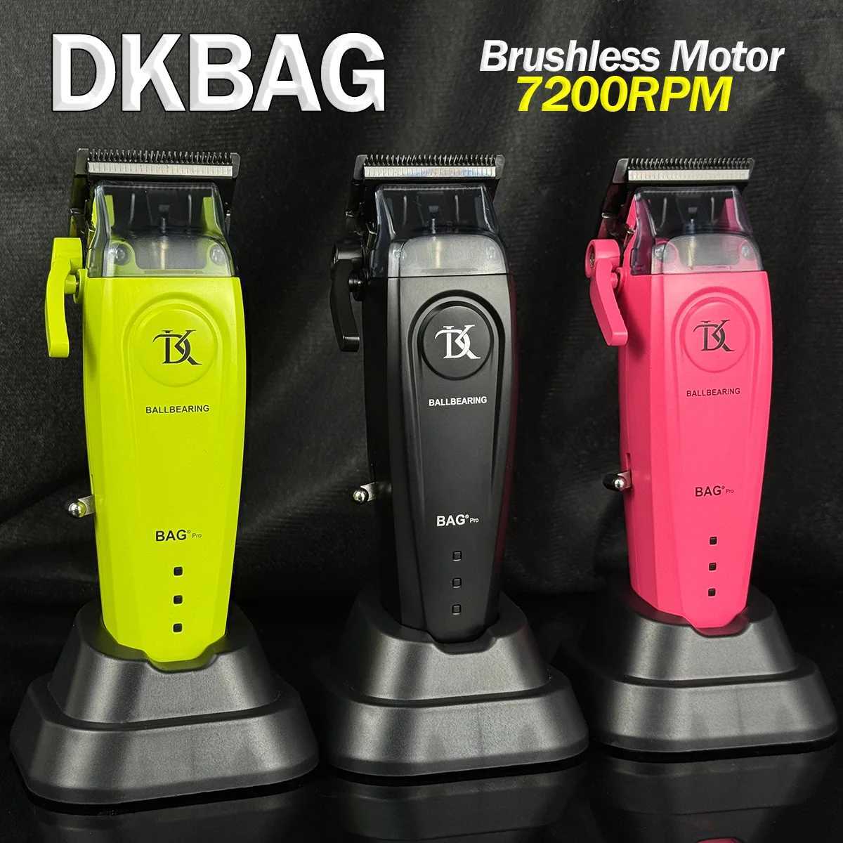 Professional BRDCLIP DK-079 Brushless Motor 7200RPM All metal Electric Hair Clipper DLC FADE Charging Base Ultrathin Blade S2562