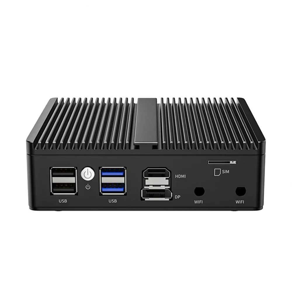 Industrial Mini PC Intel N100/N150 Soft Router 4xIntel i226V 2.5G LAN DDR5 NVME SSD pfSense Firewall Appliance ESXI AES-NI X250602
