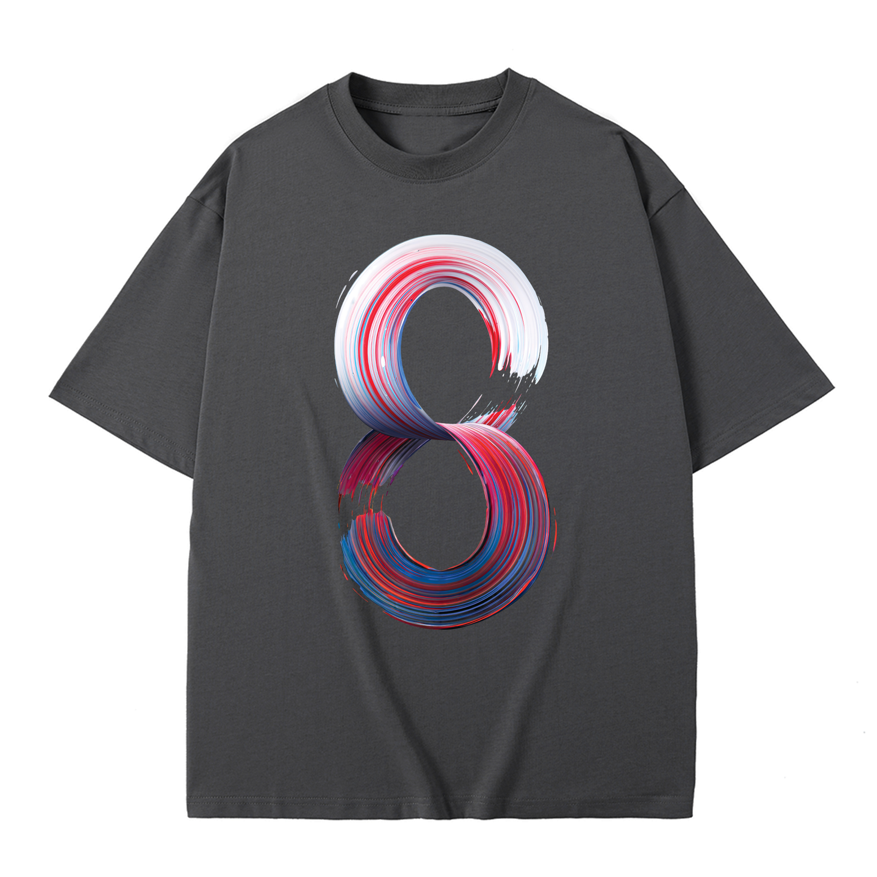 T-shirt men's top designer cotton T-shirt Paintings short sleeved clothing high-quality fashionable T-shirt