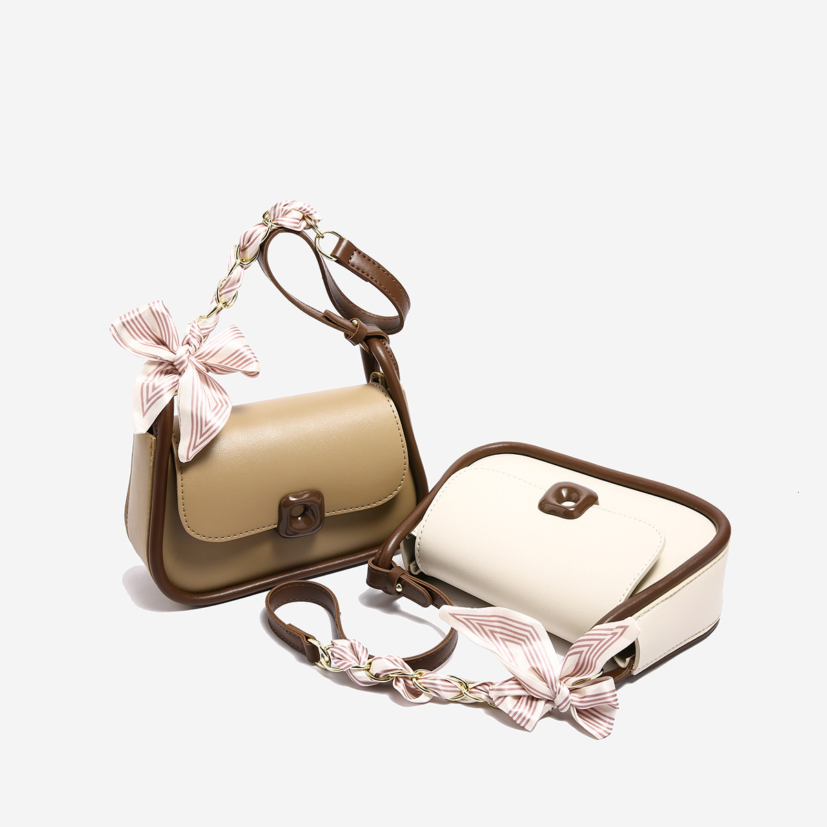 designer Cross-border Hot-Selling Small Bag for Women 2025 New Fashionable Stylish Versatile Crossbody Bag Single Shoulder Small Square Bag One-Piece 