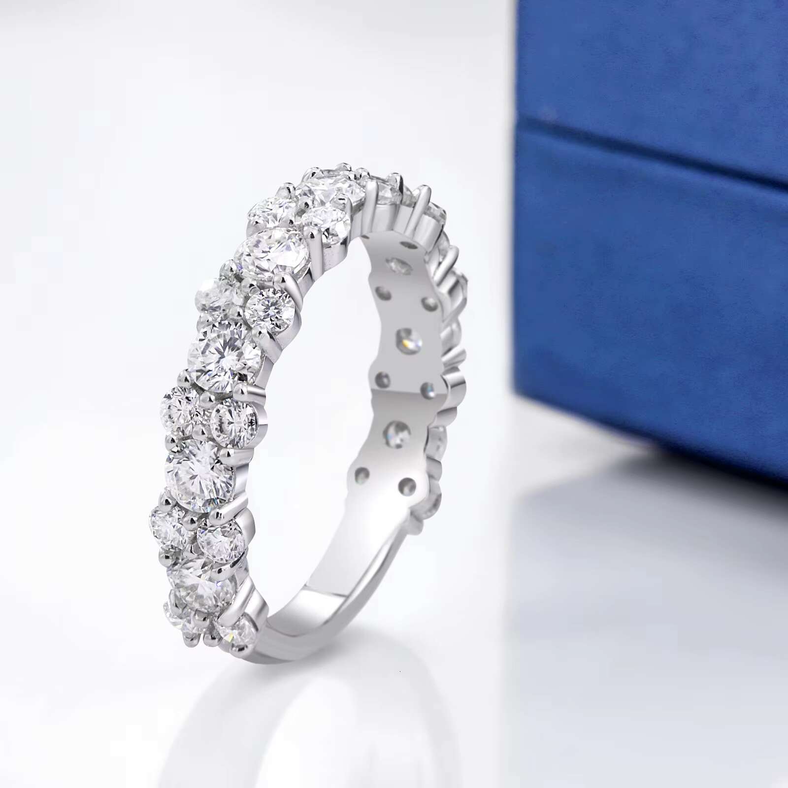 Real Moissanite Rings 925 Sterling Silver a Moissanite Ring Engagement Rings for Women