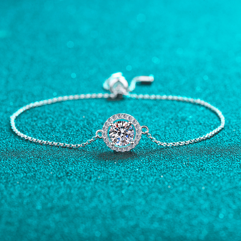 Timeless Designer Accessory An Exquisite Unisex Band Crafted from Premium Materials Highlighted by Exceptional Clarity Moissanites