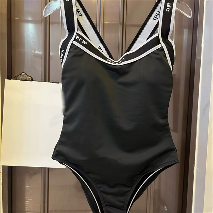 Sexy Womens Swimsuits: Designer Bikini Swimwear, Backless Split Letter Multicolor Swim Suit for Summer Beach B26