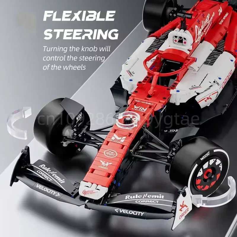 1 8 F1 Race 1768PCS Building Sets MOC Building Blocks Car Cool Collectible Model Car Kits Toy Birthday Festive Gift Giving Z250602