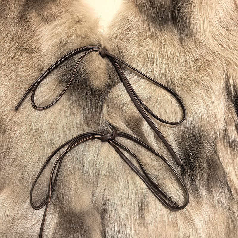 Women's fox fur coat fashion high quality winter warm coat