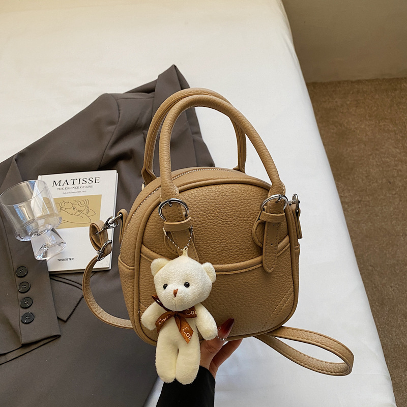 Multi functional casual and fashion fashionable women s handbag niche women s crossbody bag fashion bowling bag cross border designer women s shoulder