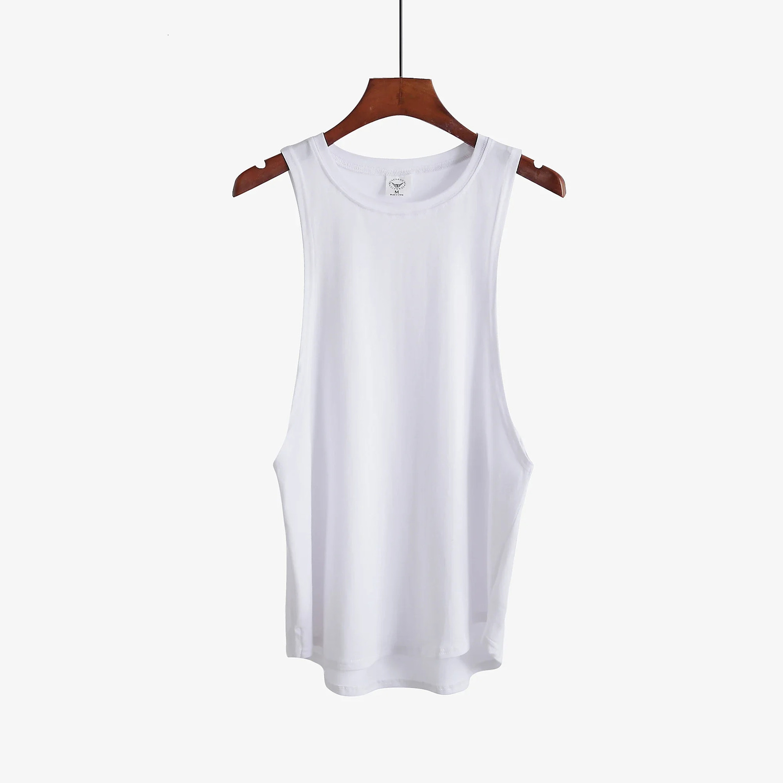 Fitness clothing blank sleeveless shirt mens gym stringer tank top bodybuilding tanktop men sportwear undershirt fashion vest 250527