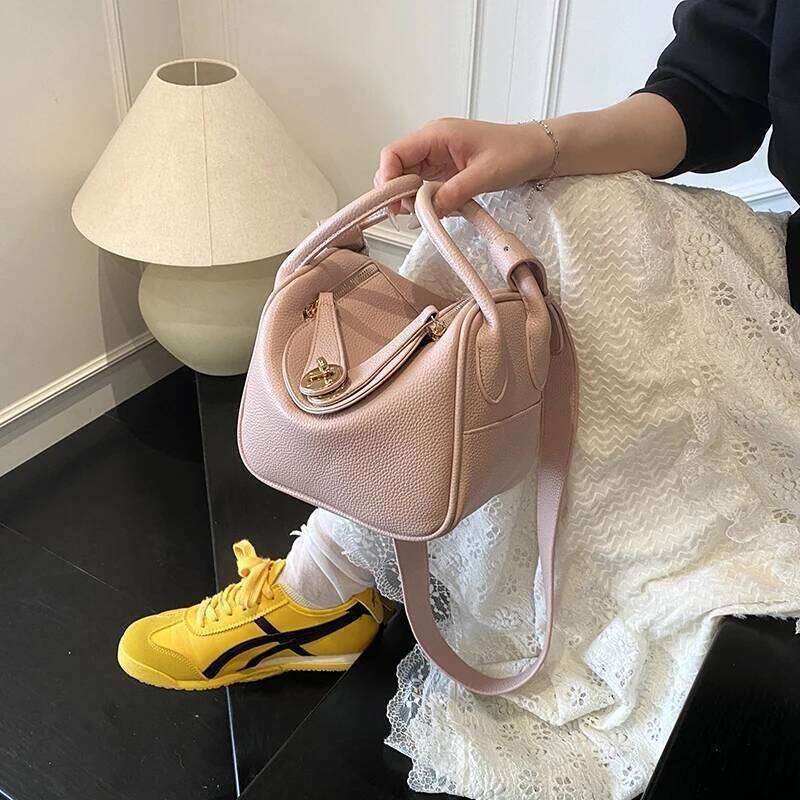 Designer Vintage Inspired Ladies Messenger Bag Leather Crossbody Shoulder Handbag Women's Elegant Tote Luxury bag