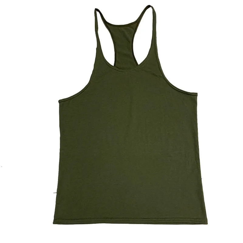 European American Summer Casual Exercise Workout Training Vest Mens Solid Color plus Size IShaped 250527