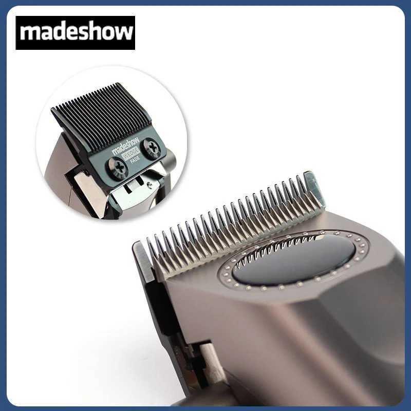 13W Madeshow M8F M9 Professional Mens Hair Clipper Barber Shop Salon Trimmer with Base Cordless Vintage Oil Head Push 3200mAh S2562