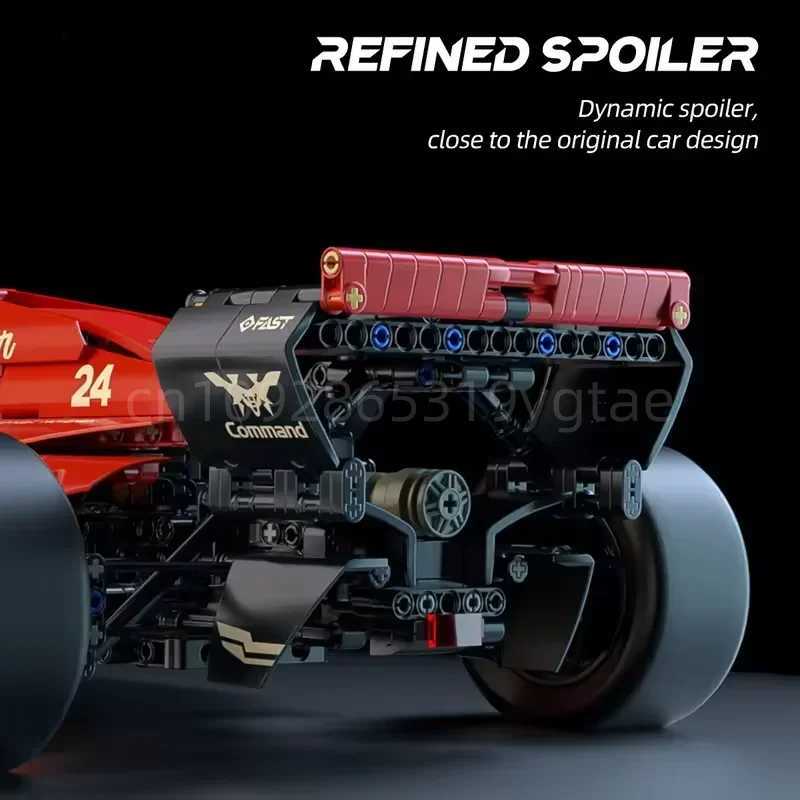 1 8 F1 Race 1768PCS Building Sets MOC Building Blocks Car Cool Collectible Model Car Kits Toy Birthday Festive Gift Giving Z250602