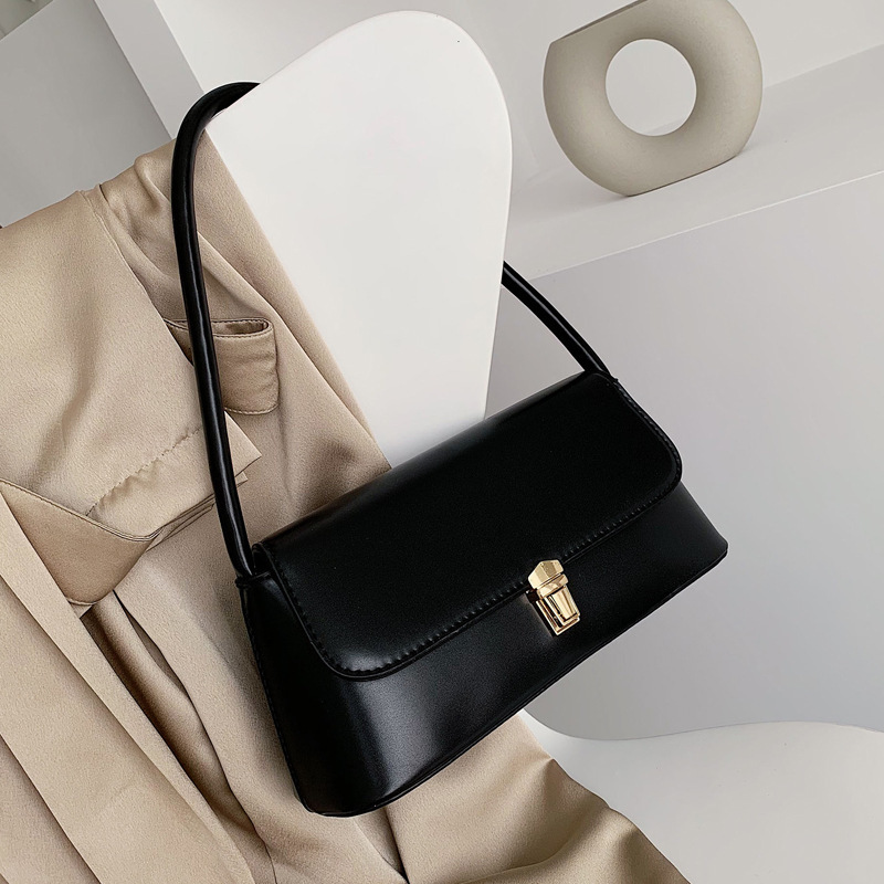 designer Vintage Baguette Bag for Women 2025 Trendy New Korean Style Shoulder Bag Fashion Handbag Underarm Bag