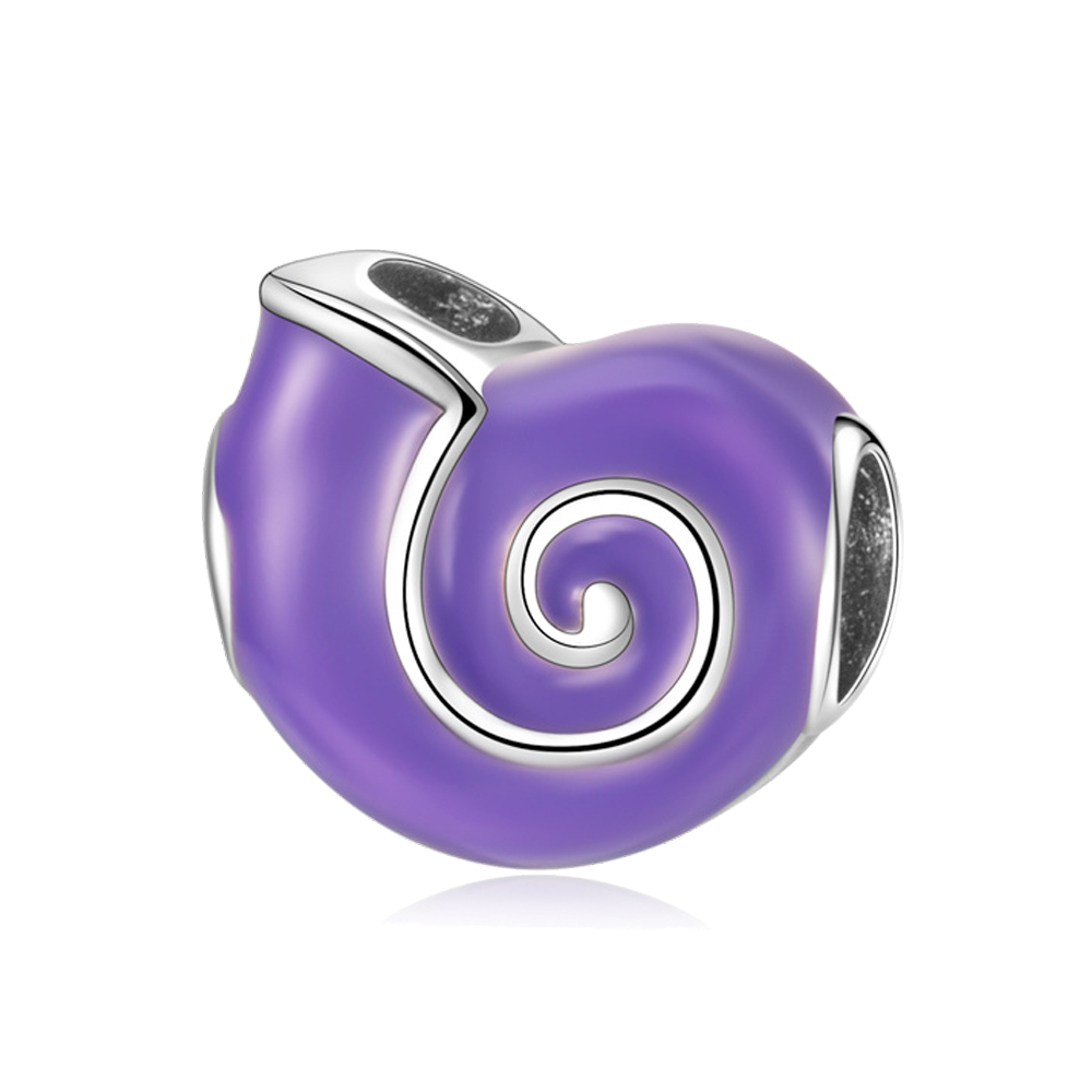 FewDook 2025 New Ocean Series Shell,Sea Turtle,Jellyfish,Glass,Crab Dangle Charms fit Original Pan Bead Bracelet Jewelry Designer for Women Accessorie