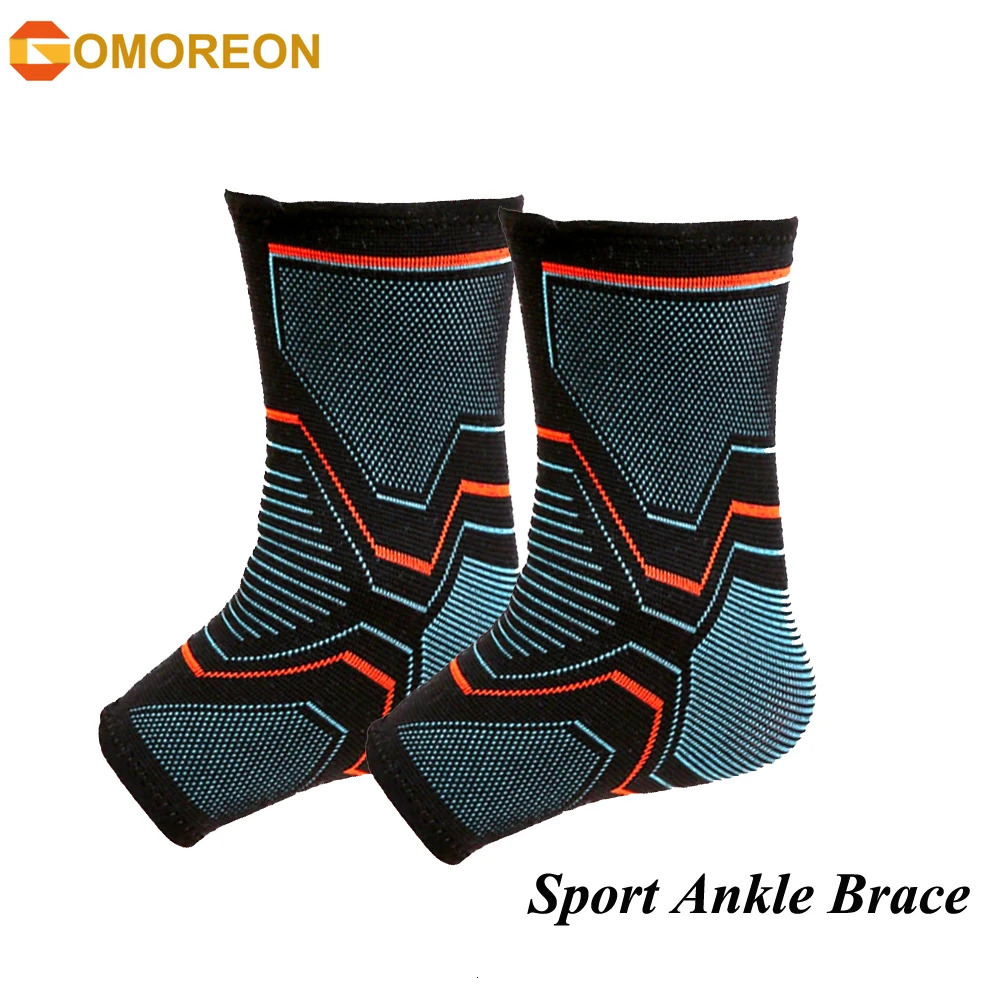 2Pcs Sport Ankle Fixing Supporter Brace Compression Support Sleeve Elastic Bandage Foot Cuffs Sports Running Socks 250530