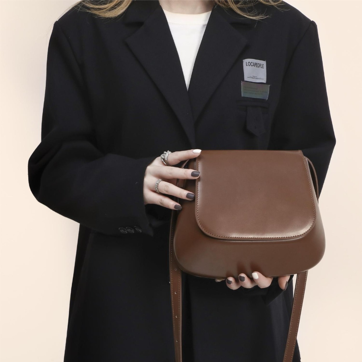 designer Chestnut Bag for Women 2025 New Vintage Saddle Bag Niche Design High-end French Style Single Shoulder Crossbody Small Square Bag