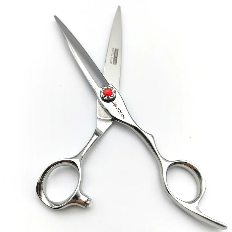 JOHN VG10 Hairdressing Scissors for Hair Professional 5.56.0 Inch Pink Crystal Rock Screw Cutting Thinning Shears Barber Razor 250530