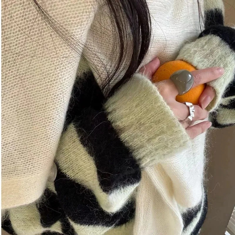 Resin Acrylic Ring Jewelry for Women Korean Retro Personalized Transparent Amber Grey Green Personalized Jewelry 250526