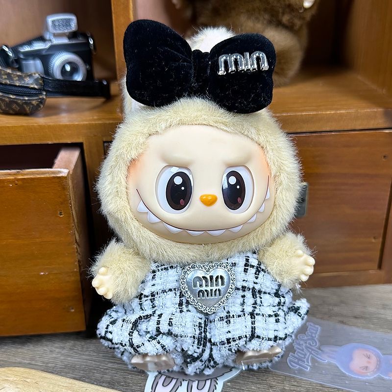 Clothing Set for 17cm 15cm Labubu, Doll Accessories Without Doll, Cute Doll Clothes, Perfect DIY Present