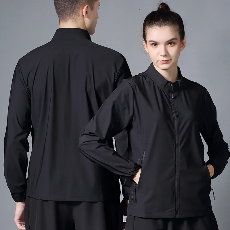 Running Coat Outdoor Elasticity Reflective Gym Jogging Quick Drying Thin Jackets Spring Summer Breathable Coat Custom 250529