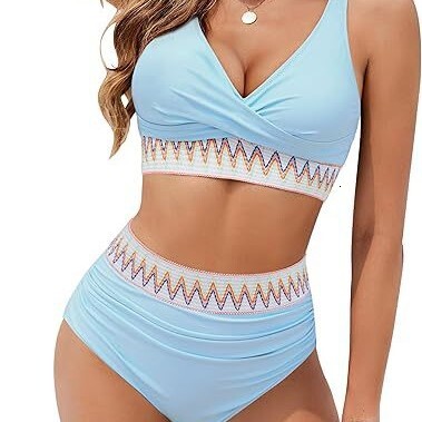 Outdoor Summer Beach Sexy Women Free Shipping 2025 New Designer Shoes 2025 New Split Swimsuit For Women, Sexy, High Waist, Belly Covering, Slimming Ef