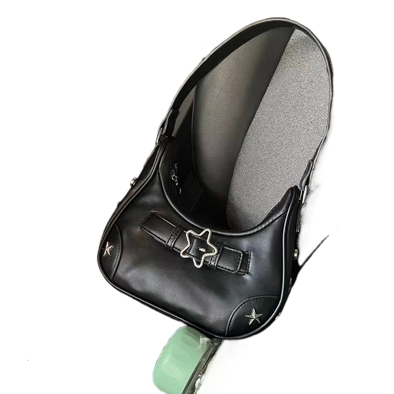 designer 2025 Summer American Style Trendy Star Underarm Bag for Women Millennial Style Handbag Niche Design Shoulder Bag