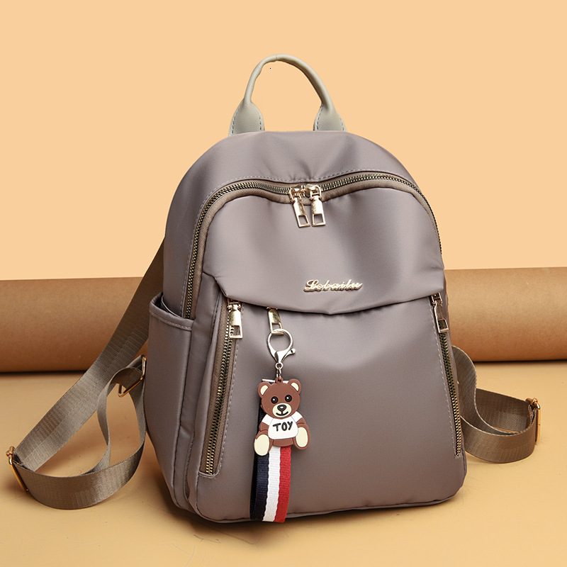 Free Shipping Women's Backpack New Trend Oxford Cloth Large Capacity Designer Bag Water-resistant Outdoors Travel Shoulder Bag Student School Bag