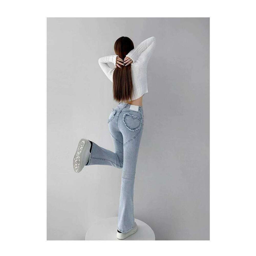 Women Flare Vintage Loose Cowboy Pants Haruku Baggy Denim Trousers Aesthetic Y2k Instagram Wide Legged Jeans