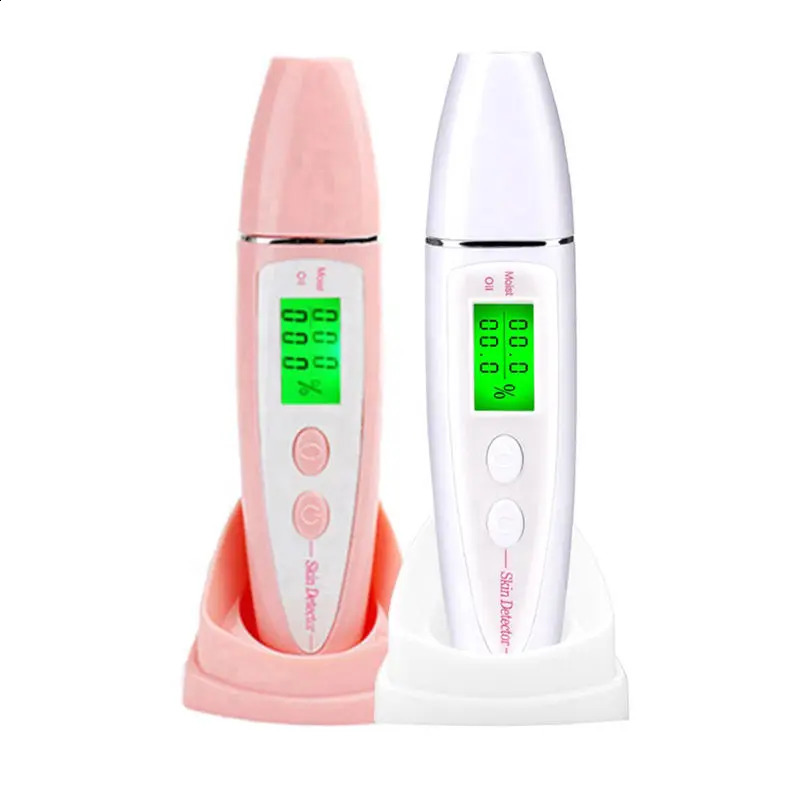 Bio Technology Sensor LCD Precise Detector Digital Skin Oil Moisture Tester for Face Care Lady Beauty Tool Women Spa Monitor 250523