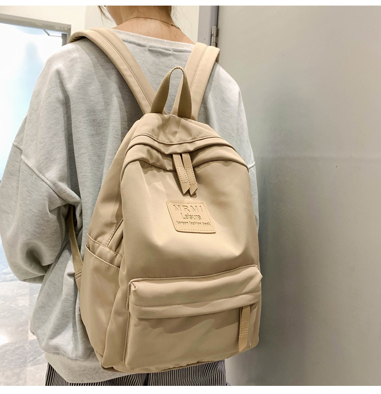 Free Shipping Nylon Backpack For Men Korean Style For Middle School Students Large Designer Bag Capacity Outdoor Backpack Outdoors For High School Stu