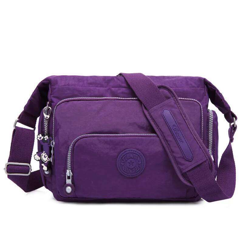 TEGAOTE Messenger Bags Women Crossbody Shoulder Lady Bolsa Feminina Mujer Large Solid Beach Travel Bag Female Zipper 2024