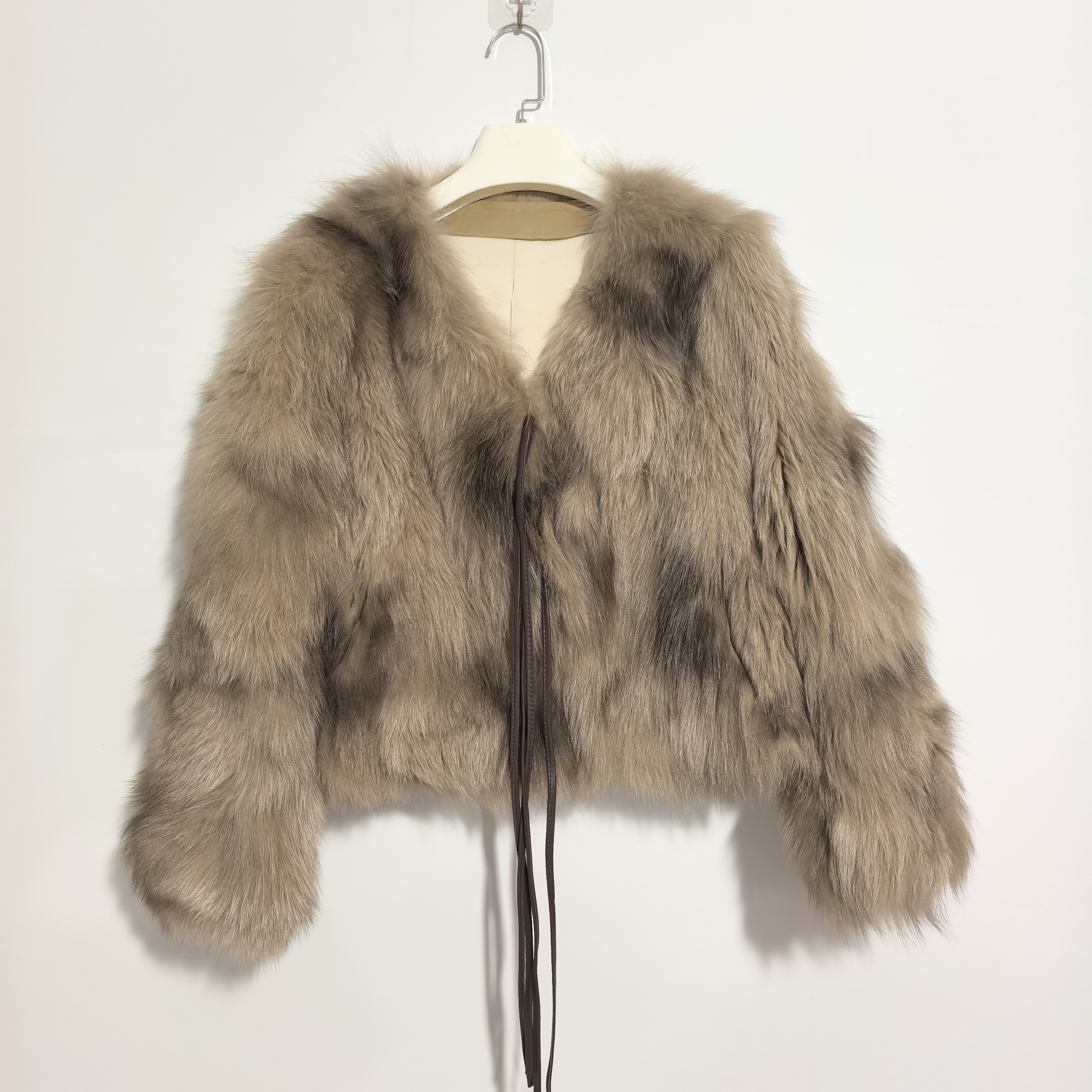 Women's fox fur coat fashion high quality winter warm coat