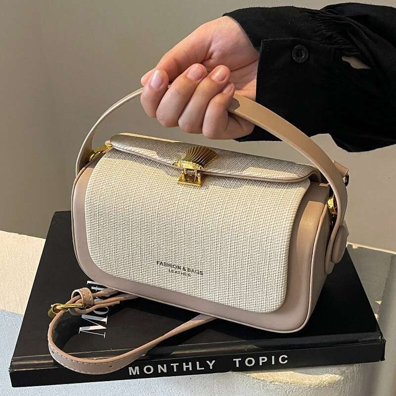 Simple Fashion Mini Square Women Crossbody Bags 2025 Designer Purses And Handbags Box Shape Pure Color Shoulder Satchels