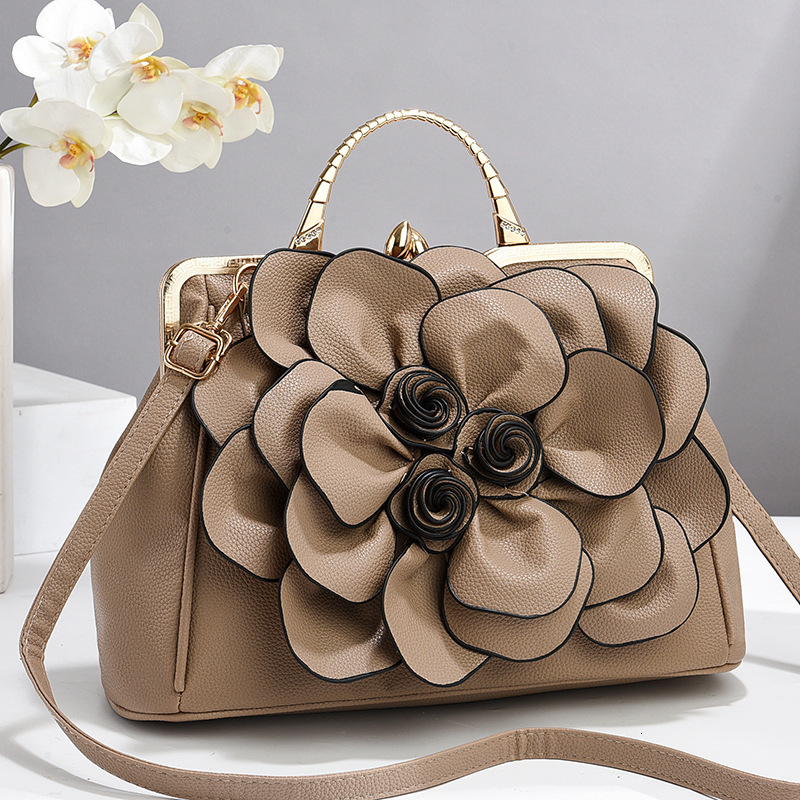 Top Brand High Quality New Style Premium 2025 Fashion Floral Women's Bag Elegant Handbag Large Capacity Shoulder Crossbody Bag New Free Delivery 