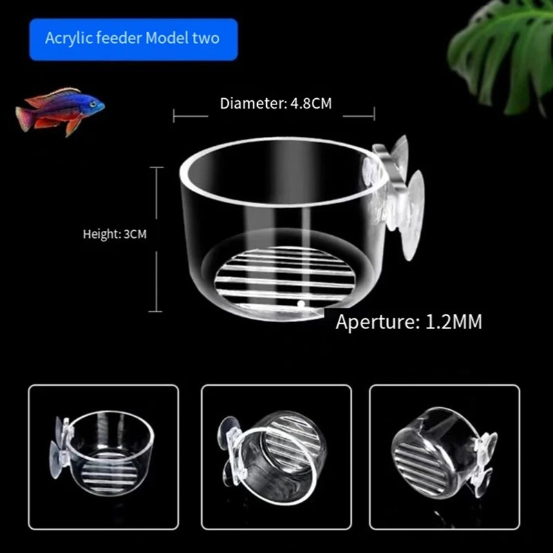 16PCS Aquatic Plant Cups Kit Transparent Acrylic Aquatic Plant Pot Kit With Suction Aquarium Decoration 2 Shapes 250530