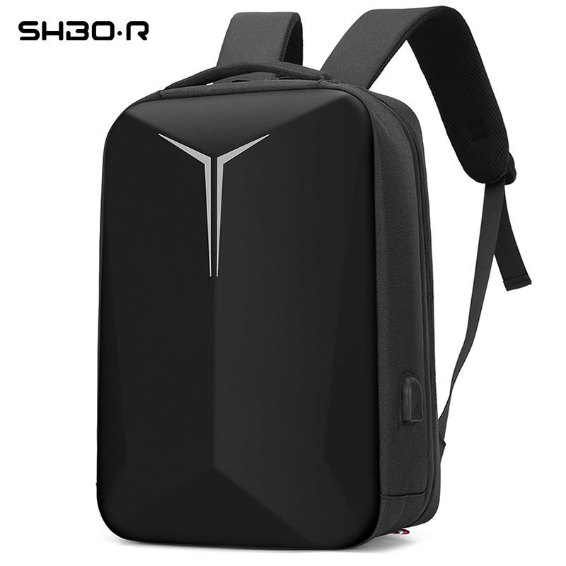 Free Shipping New Multifunctional Laptop Bag Outdoors Hard Shell Charging Backpack Large Capacity Casual Travel Business Backpack Designer Bag For Men