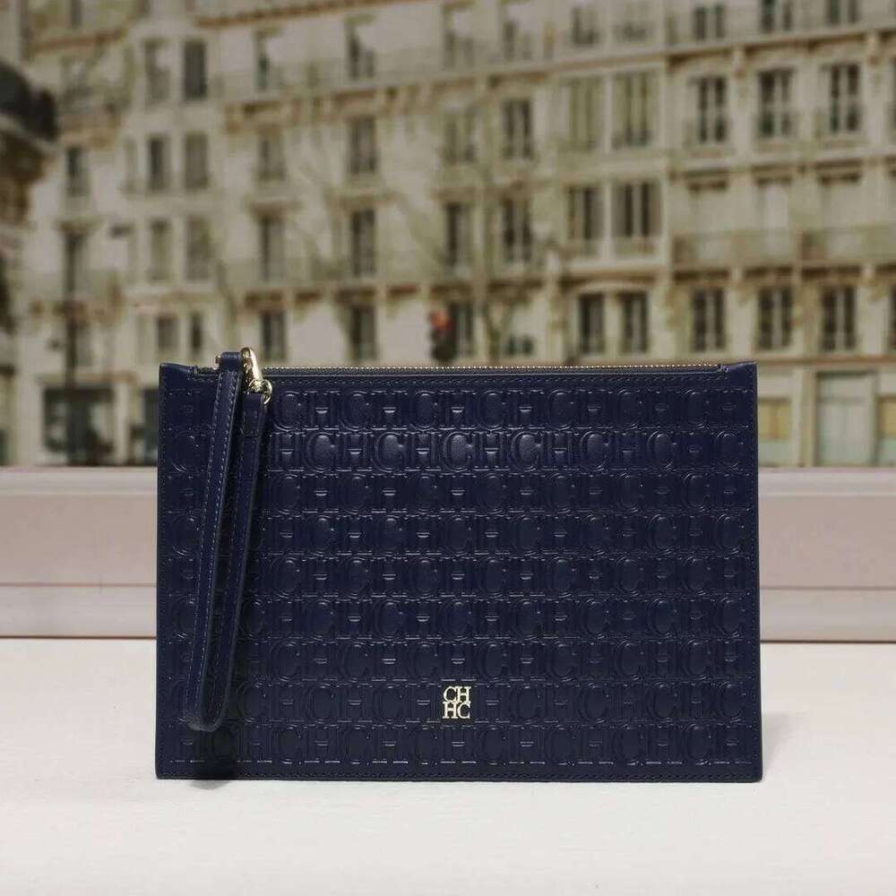 CH Classic, High Quality Letter Print, Elegant Multi-Functional Temperament Clutch, High-End Designer Lady Small Square Bag