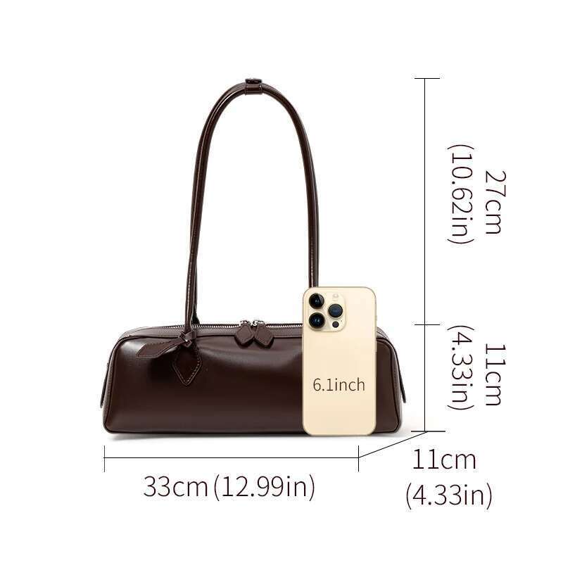 Bags women's 2025 new niche high sense underarm commuter hand shoulder bag