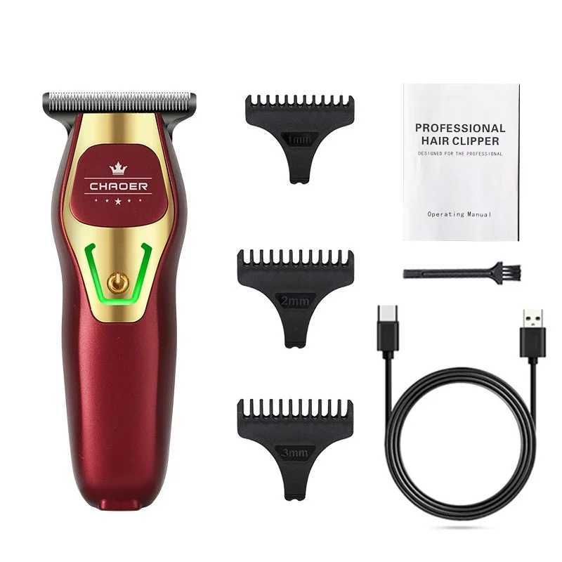 Professional Hair Trimmer Body Groomer with Shaver Electric Mini Clipper for Bald Heads and Universal Mens Haircut S2562