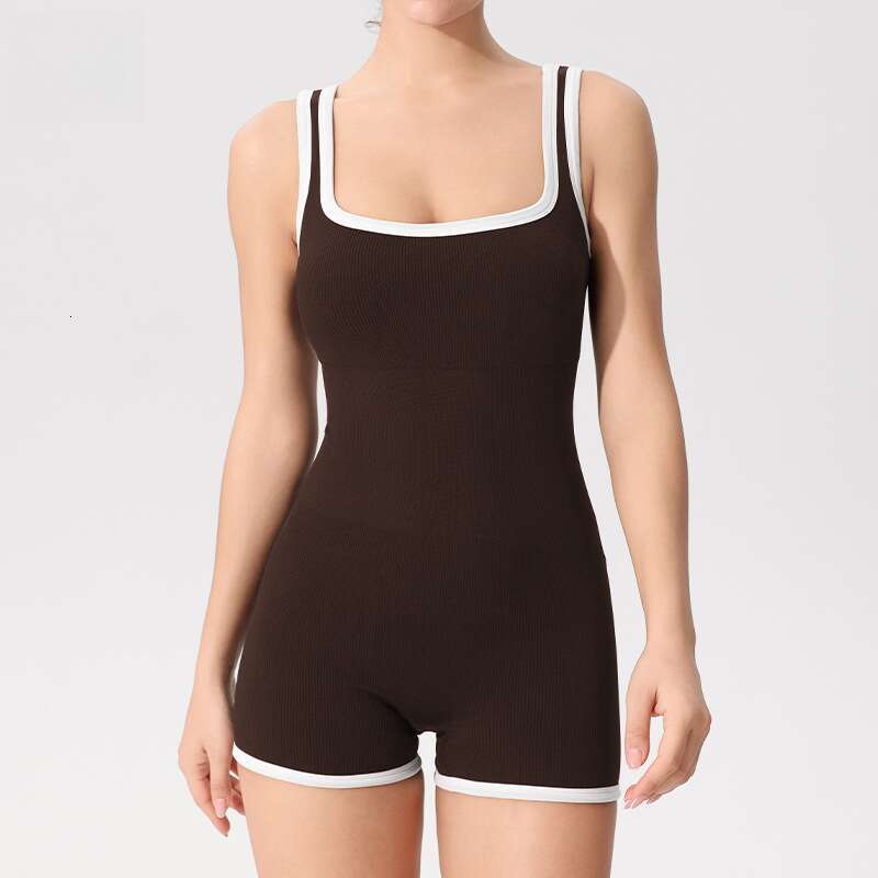 Advanced style suit for women's fiess, beautiful back one-piece dance sports, tight fitting with chest cushion, aerial yoga suit, 2025 new style,