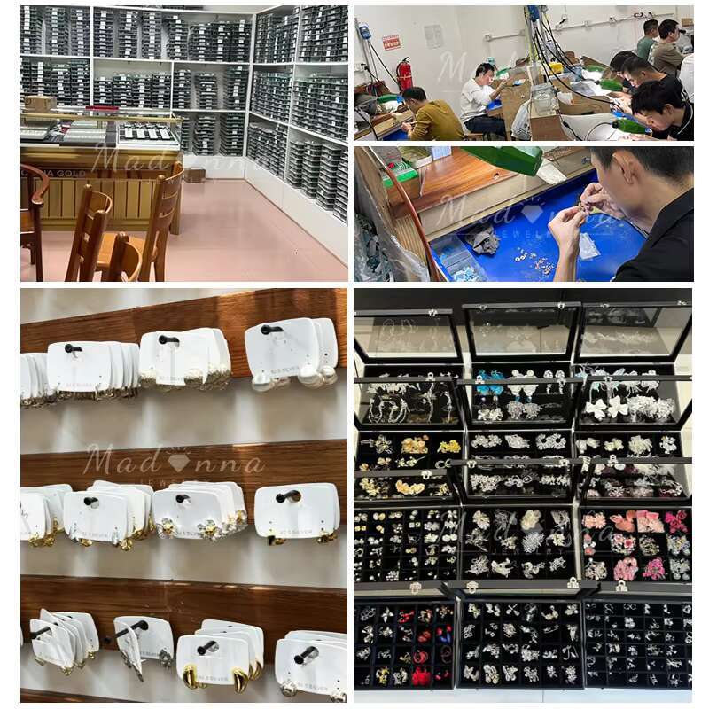 Madonna Luxurious Lab Colombia Moissanite Earrings 2ct Unique Cut Moissanite with 925 Silver Stud Earrings