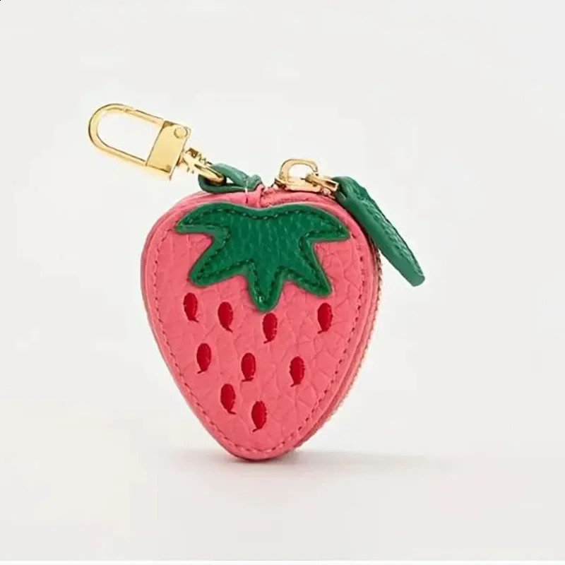 Fruit Coin Purse Cute Key Chain Mini Pouch Wallet Gift for Girl Women 250530